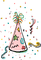 Happy Birthday Party Hat Illustration